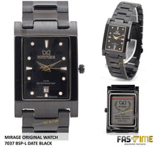 Jam Tangan Mirage Original 7037 BSP-L Black - FastimeWatch