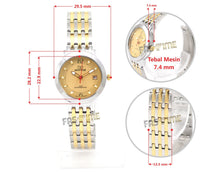 Jam Tangan Mirage Original 7392 BRP-L Gold - FastimeWatch