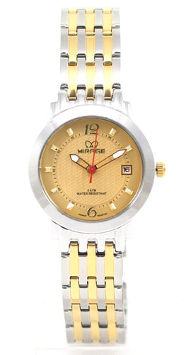Jam Tangan Mirage Original 7392 BRP-L Gold - FastimeWatch
