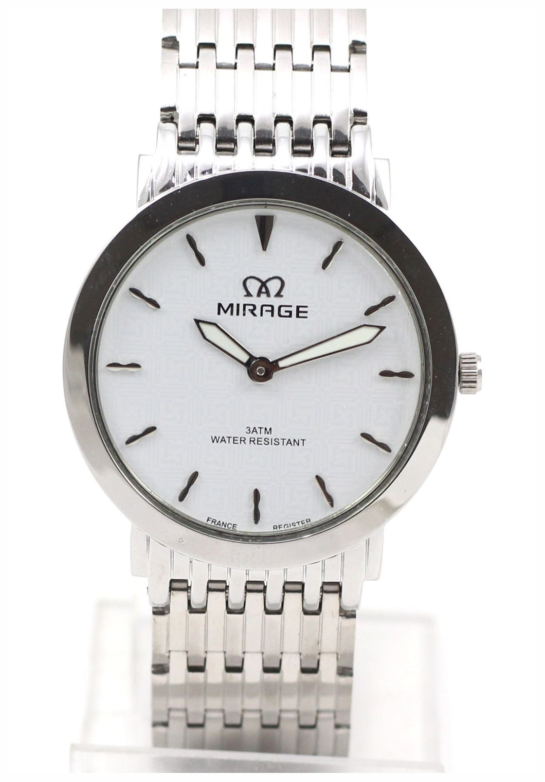 Jam Tangan Mirage Original 7392 BRP-M White - FastimeWatch