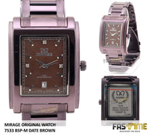 Jam Tangan Mirage Original 7533 BSP-M Date Brown - FastimeWatch