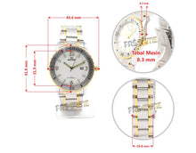 Jam Tangan Mirage Original 7543 BRP-M Date White - FastimeWatch