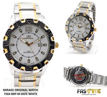 Jam Tangan Mirage Original 7564 BRP-M Date White - FastimeWatch