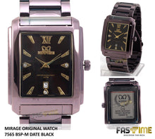 Jam Tangan Mirage Original 7565 BSP-M Date Black - FastimeWatch