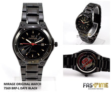 Jam Tangan Mirage Original 7569 BRP-L Black - FastimeWatch