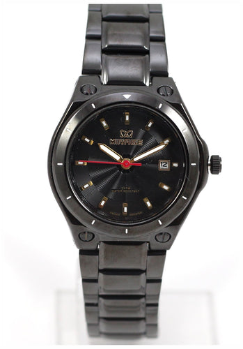 Jam Tangan Mirage Original 7569 BRP-L Black - FastimeWatch