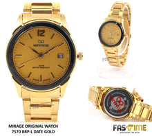 Jam Tangan Mirage Original 7570 BRP-L Gold - FastimeWatch