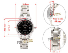 Jam Tangan Mirage Original 7613 BRP-L Black - FastimeWatch