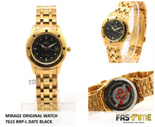 Jam Tangan Mirage Original 7615 BRP-L Black - FastimeWatch