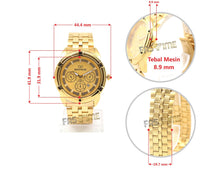 Jam Tangan Mirage Original 7713 BRP-M Date Gold - FastimeWatch