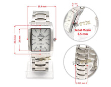 Jam Tangan Mirage Original 7715 BSP-M Date White - FastimeWatch