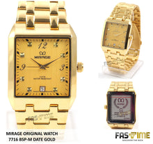 Jam Tangan Mirage Original 7716 BSP-M - FastimeWatch