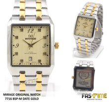 Jam Tangan Mirage Original 7716 BSP-M - FastimeWatch