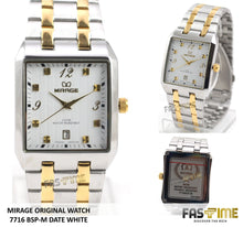 Jam Tangan Mirage Original 7716 BSP-M - FastimeWatch