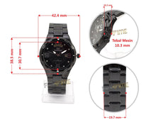 Jam Tangan Mirage Original 7804 BRP-M Black - FastimeWatch