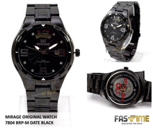 Jam Tangan Mirage Original 7804 BRP-M Black - FastimeWatch