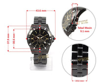 Jam Tangan Mirage Original 8034 BRP-M Black - FastimeWatch