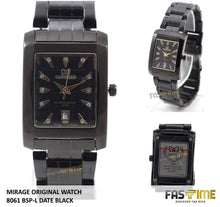 Jam Tangan Mirage Original 8061 BSP-L Black - FastimeWatch