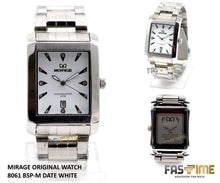 Jam Tangan Mirage Original 8061 BSP-M Date White - FastimeWatch