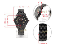 Jam Tangan Mirage Original 8148 BRP-M Black - FastimeWatch