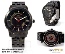 Jam Tangan Mirage Original 8148 BRP-M Black - FastimeWatch