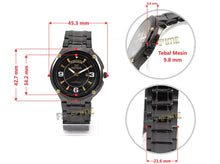 Jam Tangan Mirage Original 8165 BRP-M Black - FastimeWatch