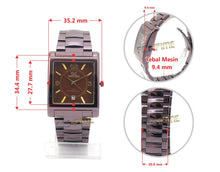 Jam Tangan Mirage Original 8266 BSP-M Date Brown - FastimeWatch