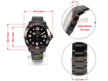 Jam Tangan Mirage Original 8295 BRP-M Black - FastimeWatch