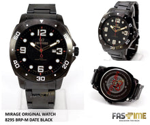 Jam Tangan Mirage Original 8295 BRP-M Black - FastimeWatch