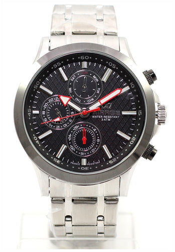 Jam Tangan Mirage Original 8374 SRW-M Date Black - FastimeWatch