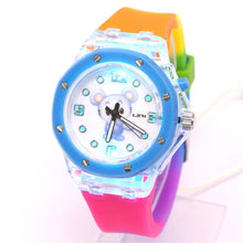 Jam Tangan LSH Analog Wanita / Arloji Cewek Rainbow - FastimeWatch