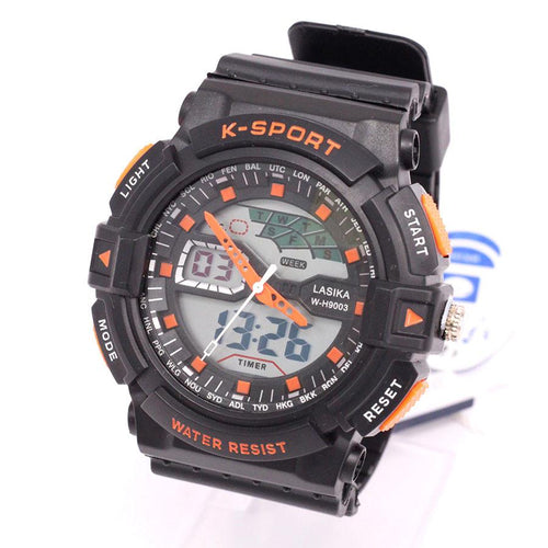 Jam Tangan Digital Analog Lasika W-H 9003 Unisex - FastimeWatch