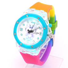 Jam Tangan LSH Analog Wanita / Arloji Cewek Rainbow - FastimeWatch